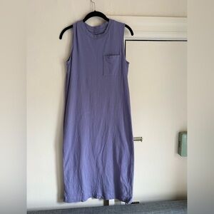 Sleeveless Purple Dress Everlane